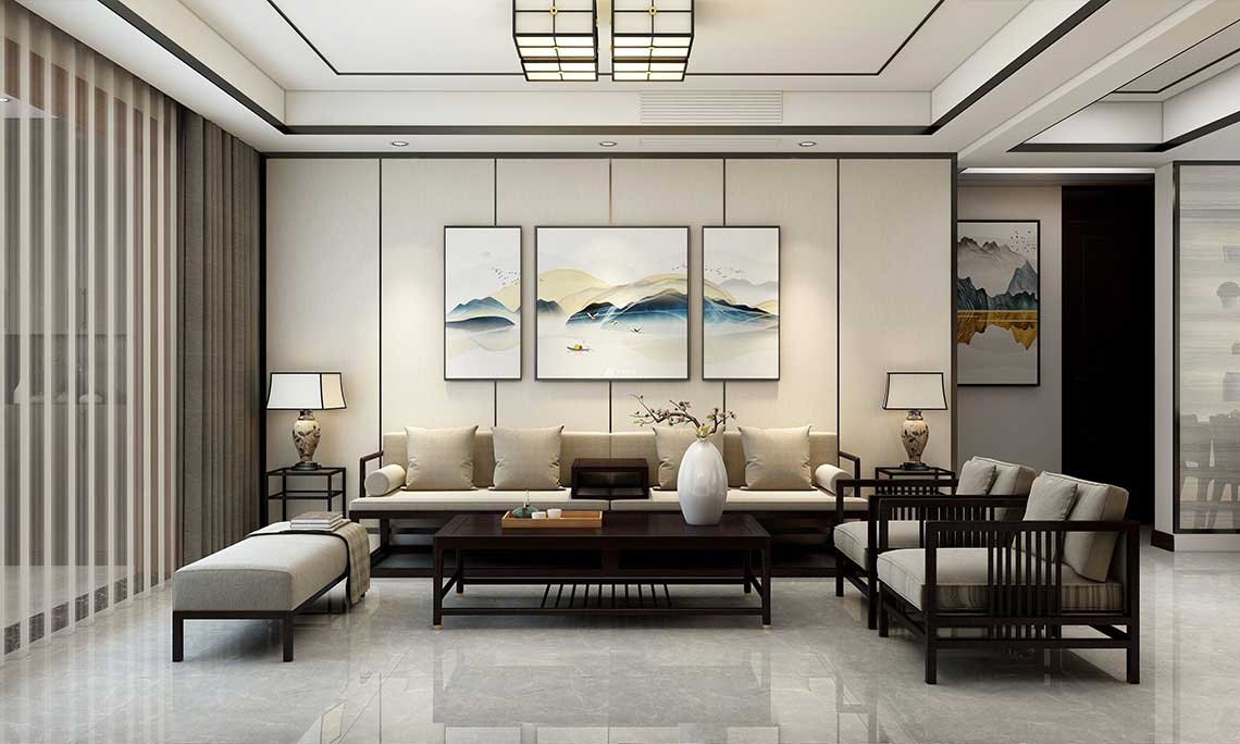 牡丹江新中式设计风格