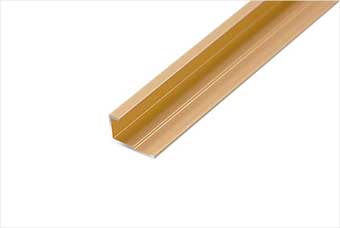 牡丹江航空纤维墙咔铝合金边条（钛金氧化）