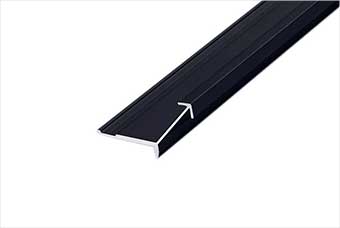 牡丹江航空纤维墙咔铝合金阳角线（哑黑氧化）