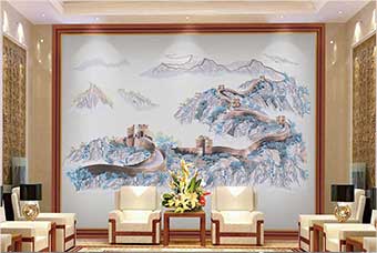 牡丹江森佰汇航空纤维墙咔（唯我中华）