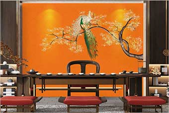 牡丹江森佰汇航空纤维墙咔（春花秋月）