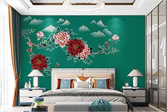 牡丹江森佰汇航空纤维墙咔（爱情花语）