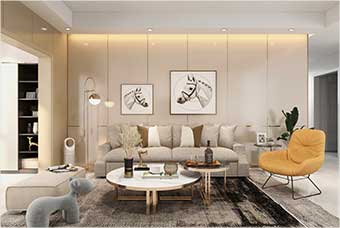 牡丹江客厅空间案例