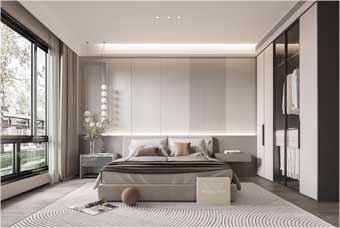 牡丹江卧室空间案例